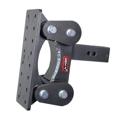 Gen-Y The Boss Torsion-Flex Pintle Plate 2.5in Shank 6.5in Drop 2.4K TW 21K Hitch