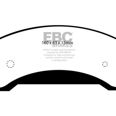 EBC 94-97 Ford Aerostar 3.0 Ultimax2 Front Brake Pads