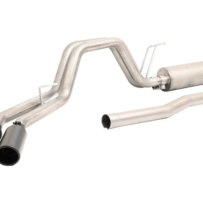 Gibson 20-21 Ford F250/F350 7.3L 3in Cat-Back Dual Sport Exhaust System Stainless - Black Elite