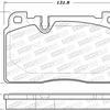 StopTech 07-15 Audi Q7 Street Performance Front Brake Pads