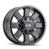 ION Type 141 17x9 / 5x114.3 BP / 18mm Offset / 87mm Hub Satin Black Wheel