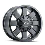 ION Type 141 20x9 / 6x120 BP / 18mm Offset / 78.1mm Hub Satin Black Wheel