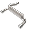 aFe Vulcan 3in 304 SS Axle-Back Exhaust 2021 Ford Bronco L4-2.3L (t)/V6-2.7L (tt) w/ Polished Tips