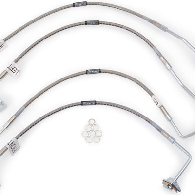 Russell Performance 07-08 Jeep Wrangler JK with 4in Lift Brake Line Kit
