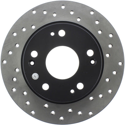 StopTech 04-08 Acura TSX / 03-07 Honda Accord Coupe/Sedan Drilled Rear Left Rotor