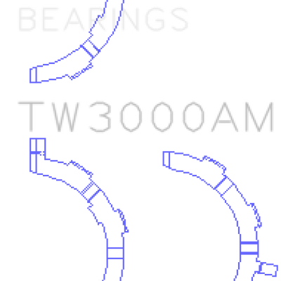 King Engine Bearings Ford 6.7L Power Stroke V8 Diesel Thrust Washer Set