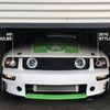 Raxiom 05-09 Ford Mustang Halogen 2010 Style LED Halo Headlights-Blk Hsng(Clear Lens/Excludes GT500)