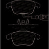 StopTech 2015+ Volkswagen Passat Street Performance Front Brake Pads