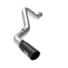 aFe Large Bore-HD 5 IN 409 SS DPF-Back Exhaust System w/Black Tip 20-21 GM Truck V8-6.6L