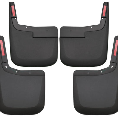 Husky Liners 20-23 Chevrolet Silverado 2500/3500 HD (Excl. Dually) Front/Rear Mud Guards - Black