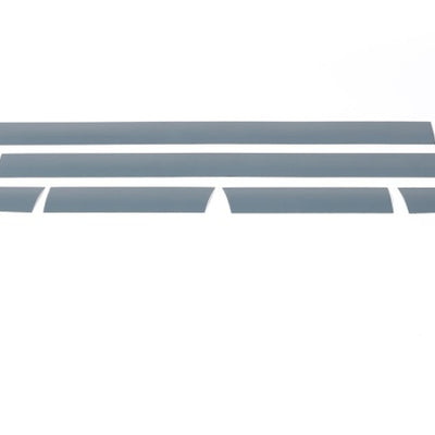 Putco 15-20 Ford F-150 Reg Cab 6.5ft - (4.25in Tall -10pcs) Black Platinum Rocker Panels