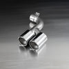 Remus 2012 BMW 3 Series F30/F31 2.0L 76mm Rolled Edge Chromed Tail Pipe Set