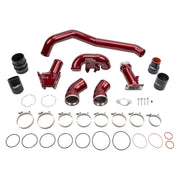 Wehrli 06-07 GMC/Chevrolet 6.6L Duramax Stage 1 High Flow Intake Bundle Kit - WCFab Red