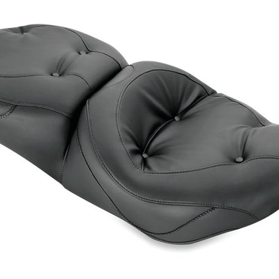 Mustang 97-07 Harley Road King, 06-07 Road Glide, 00-05 Eagle Touring 1PC Seat Regal - Black