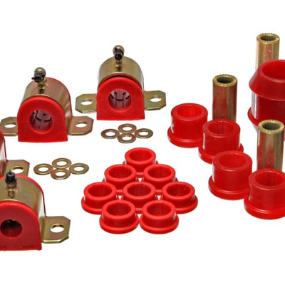 Energy Suspension 00-05 Toyota Celica Red Hyper-Flex Master Bushing Set