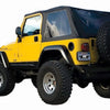 Rampage 1997-2006 Jeep Wrangler(TJ) Excludes LJ Unlimited Frameless Soft Top Kit - Black Diamond