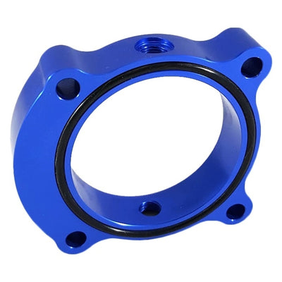 Torque Solution Throttle Body Spacer Kia Optima 2.0T  - Blue