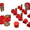 Energy Suspension 03-05 Mitsubishi Lancer EVO 8 Red Hyper-flex Master Bushing Set