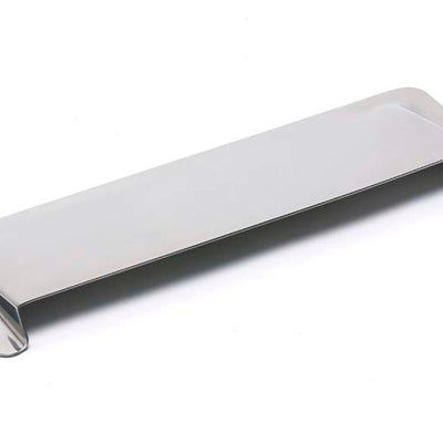 Kentrol 98-06 Jeep Wrangler TJ Hood Vent Air Scoop- Polished Silver