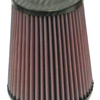 K&N Round Tapered Universal Air Filter 4in Flange ID x 5.375 Base OD x 4in Top OD x 6.5in H