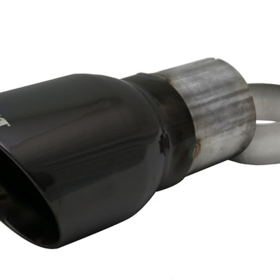 Corsa Single Universal 2.75in Inlet / 4in Outlet Black PVD Pro-Series Tip Kit