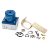 Edelbrock Fuel Pressure Regulator EFI 180 GPH 35-90 PSI -6 In/Out -6 Return Blue/Clear
