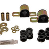 Energy Suspension 84-01 Jeep Cherokee Black Frt 25mm Sway Bar Bushing Set w/End Link Bushings