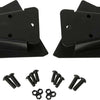 Kentrol 03-06 Jeep Wrangler TJ Mirror Relocation Bracket Pair - Powdercoat Black