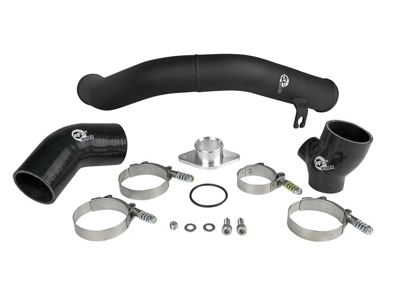 aFe BladeRunner 2.5in Aluminum Hot Side Charge Pipe 15-20 Subaru WRX 2.0T - Black
