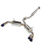 REMARK Sports Touring CatBack Exhaust, Toyota GR86 / Subaru BRZ 2022+, Burnt Stainless Tip