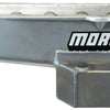 Moroso Pre-80 Chevrolet Small Block (w/2 Pc Seal) Road Race Wet Sump 7qt 7.5in Steel Oil Pan - Black