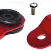 Torque Solution Radiator Mount Combo with Inserts (RED) : Mitsubishi Evolution 7/8/9