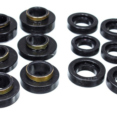 Energy Suspension GM Black Body to Frame Mount and Radiator Support Bushing Set