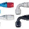 Fragola -4AN x 90 Degree Power Flow Hose End