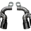 Corsa 2017-24 Chevy Camaro ZL1 2.75in Inlet / 4.0in Outlet Black PVD Tip Kit (For Corsa ExhaustOnly)