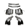 Corsa 2016-2019 Cadillac CTS V 6.2L V8 2.75in Black Xtreme Axle-Back Exhaust