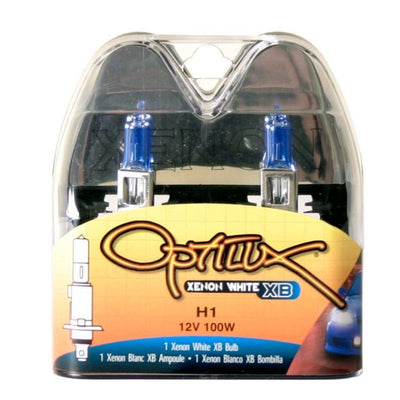 Hella Optilux H1 100W XB Extreme White Bulbs (Pair)