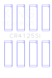 King Subaru EJ15/EJ16/EJ18/EJ20/EJ22/EJ25 (Size 0.25mm) Silicone Bi-Metal Alum Rod Bearing Set