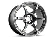 Advan RG-4 18x9.5 +45 5x100 Racing Hyper Black and Ring Wheel