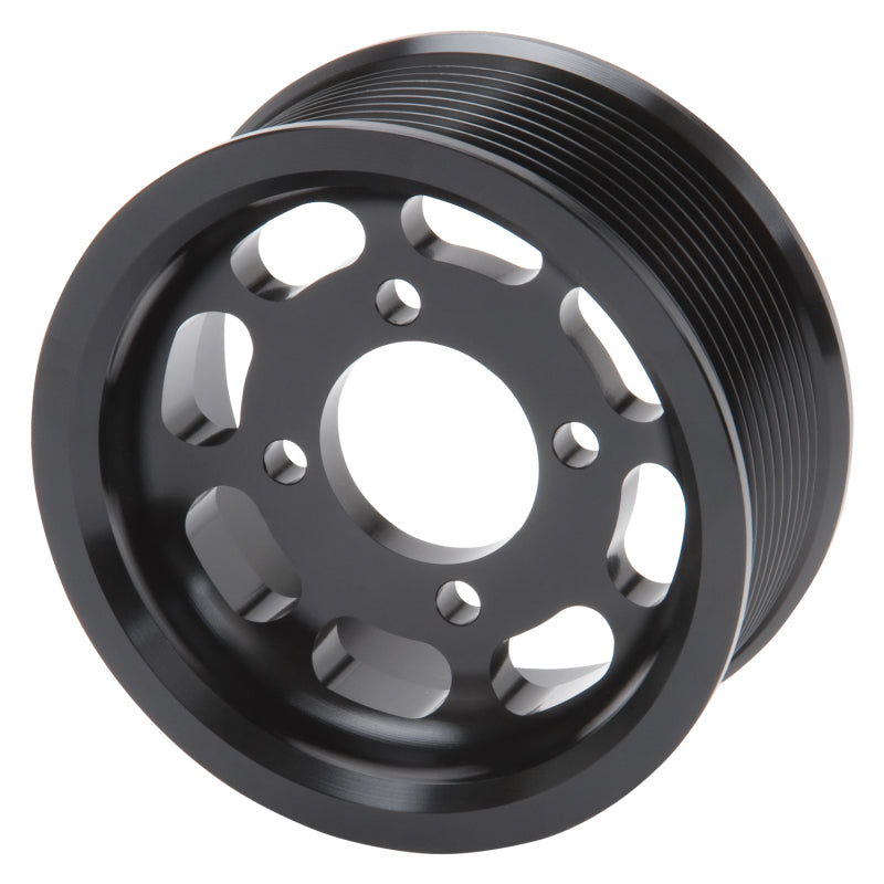 Edelbrock Pulley Enforcer 10 Rib 3 875In Black