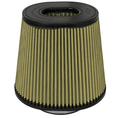 aFe Magnum FLOW Pro GUARD 7 Replacement Air Filter 4.5 F / (9x7.5) B / (6.75 x 5.5) T (Inv) / 9in. H