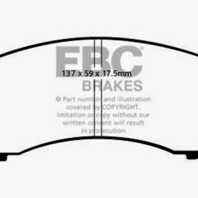 EBC 06-07 Mazda 6 2.3 Greenstuff Front Brake Pads