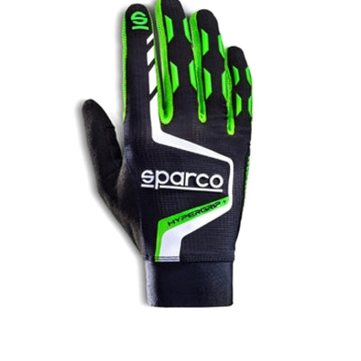Sparco Gloves Hypergrip+ 12 Black/Green