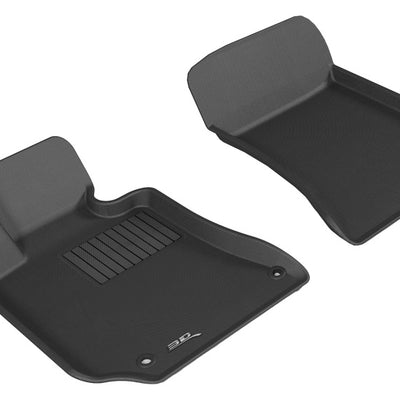 3D MAXpider 2010-2013 Mercedes-Benz E-Class W212 Kagu 1st Row Floormat - Black