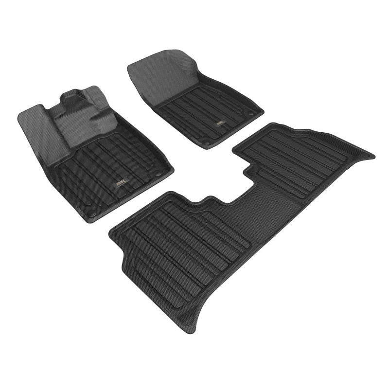 3D MAXpider 22-23 Volkswagen Id.4 Elitect Floor Mat- Black R1 R2