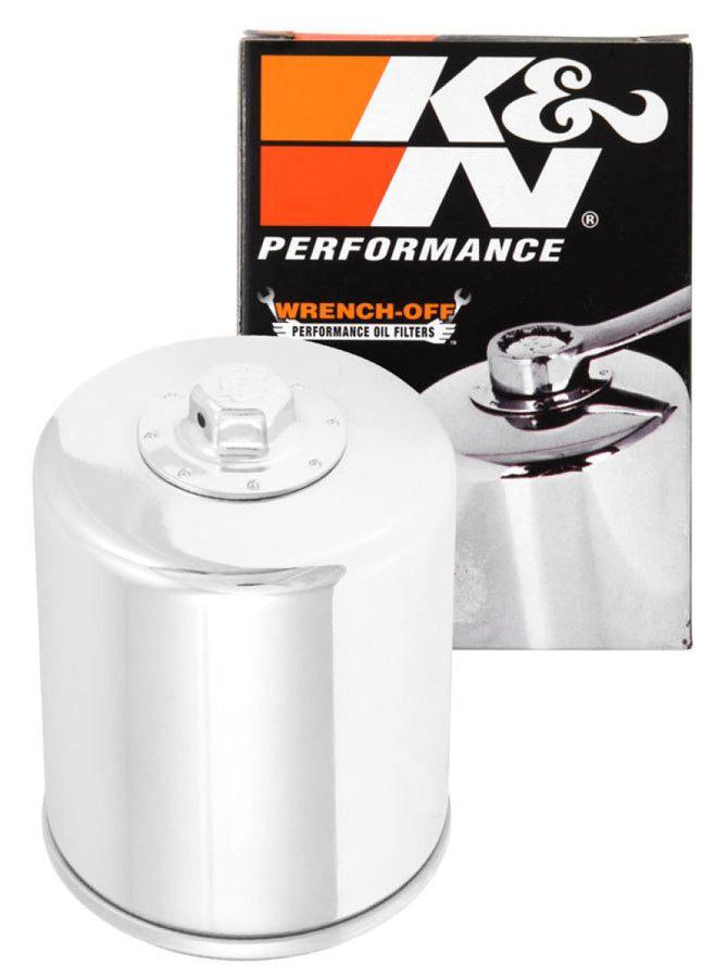 K&N Oil Filter 02-10 Harley-Davidson VRSC 3in OD x 3.844in Height