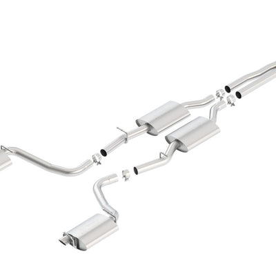 Borla 15-16 Dodge Charger R/T 5.7L No Tip Use Factory Valence Single Split Rear Exit S-Type Exhaust