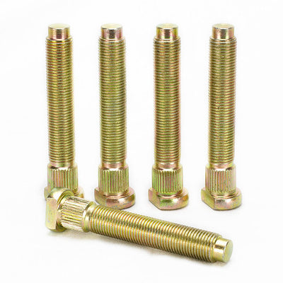 Wheel Mate Stud Conversion M14 x P1.25-M14 x P1.50 / 75mm L - Nickel Finish (QTY 20)