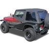 Rampage 1992-1995 Jeep Wrangler(YJ) Frameless Soft Top Kit - Black Diamond