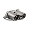 Akrapovic 2018 Porsche GT3 RS (991.2) Tail Pipe Set (Titanium)